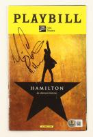 Miguel Cervantes Signed "Hamilton" Playbill Inscribed "A. Hamilton" (Beckett) at PristineAuction.com