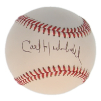 Carl Hubbell Signed ONL Baseball (JSA) at PristineAuction.com
