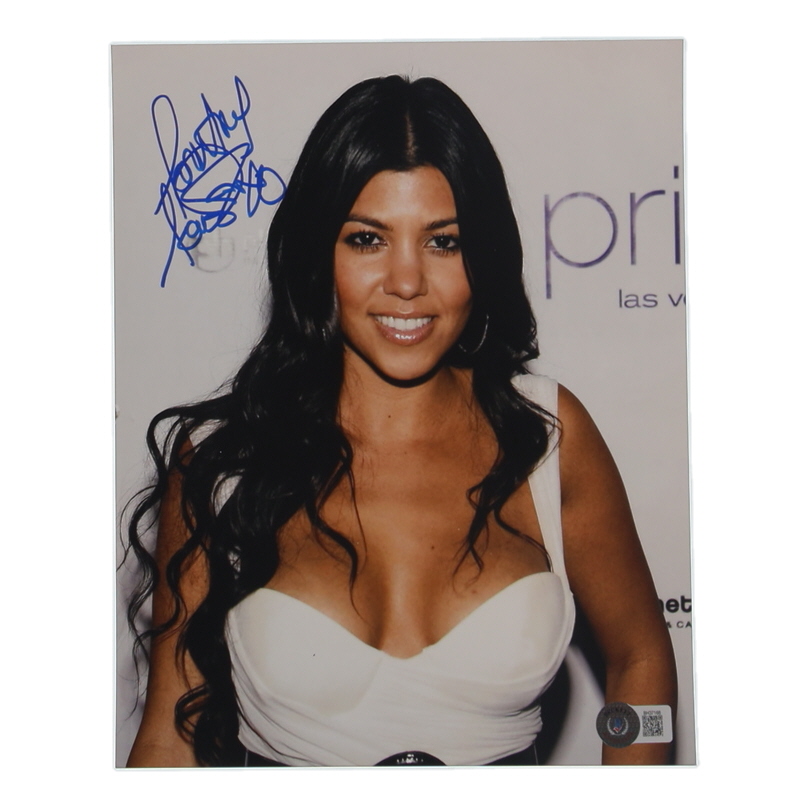 Kourtney Kardashian Signed 8x10 Photo (Beckett) at PristineAuction.com Kourtney Kardashian Signed 8x10 Photo (Beckett) at PristineAuction.com