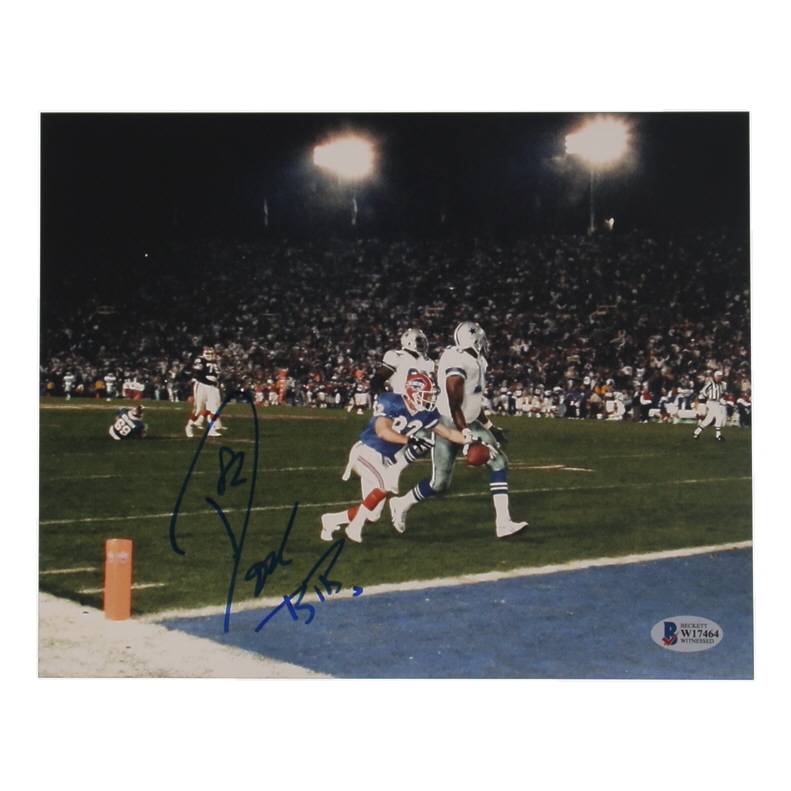 Don Beebe Signed Bills 8x10 Photo (Beckett) at PristineAuction.com Don Beebe Signed Bills 8x10 Photo (Beckett) at PristineAuction.com