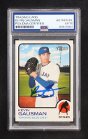 Kevin Gausman Signed 2022 Topps Heritage #115 (PSA) at PristineAuction.com