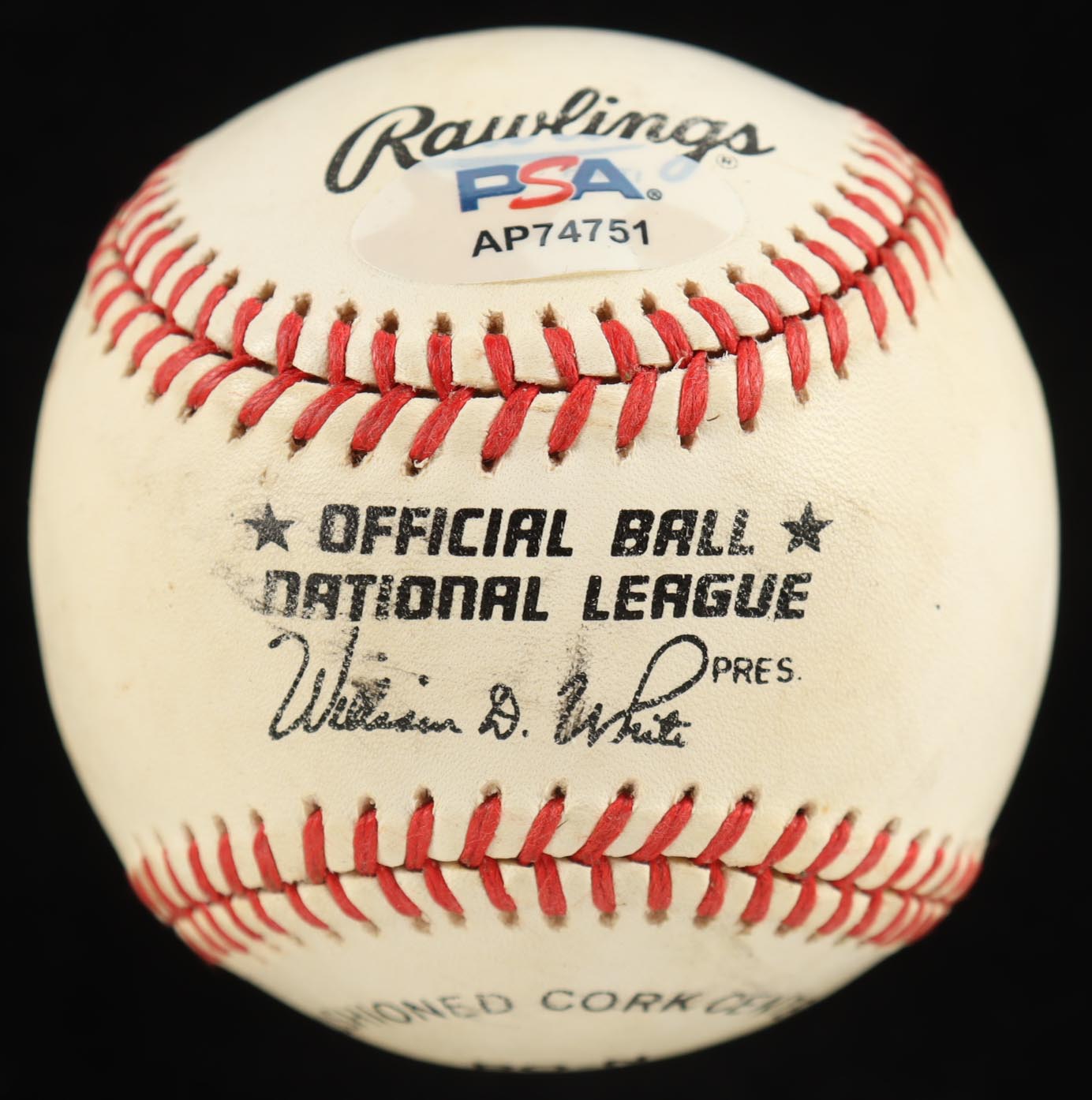 Benito Santiago Signed ONL Baseball (PSA) at PristineAuction.com Benito Santiago Signed ONL Baseball (PSA) at PristineAuction.com