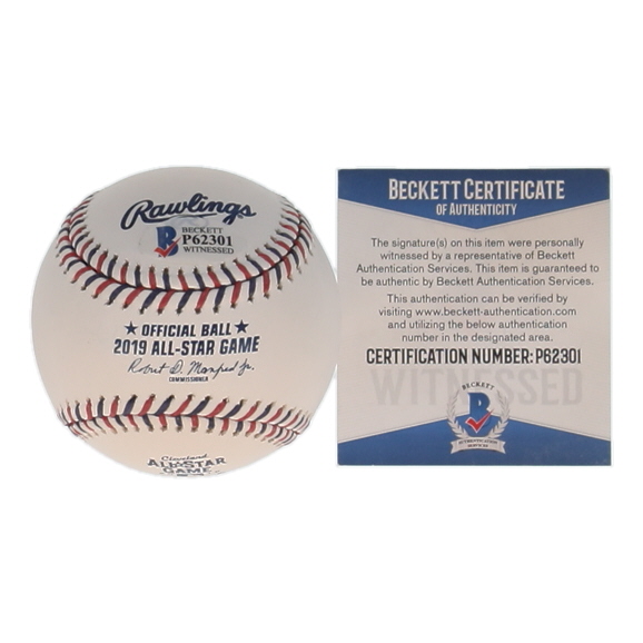 Shane Bieber Signed 2019 All-Star Game Baseball (Beckett) at PristineAuction.com Shane Bieber Signed 2019 All-Star Game Baseball (Beckett) at PristineAuction.com