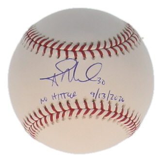 Alec Mills Signed OML Baseball Inscribed "No Hitter 9/13/2020" (Beckett) at PristineAuction.com Alec Mills Signed OML Baseball Inscribed "No Hitter 9/13/2020" (Beckett) at PristineAuction.com