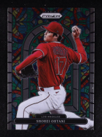 Shohei Ohtani 2022 Panini Prizm Stained Glass #3 at PristineAuction.com