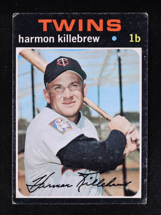 Harmon Killebrew 1971 Topps #550 at PristineAuction.com Harmon Killebrew 1971 Topps #550 at PristineAuction.com