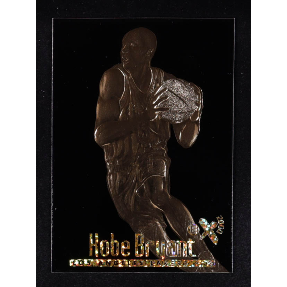Kobe Bryant 1996-97 Skybox EX-2000 Black 23KT Gold RC at PristineAuction.com