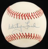 Whitey Ford Signed OAL Baseball (PSA) at PristineAuction.com