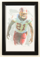 Sean Taylor Custom Framed Art Print Display at PristineAuction.com