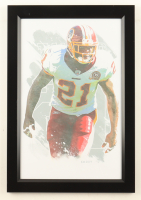 Sean Taylor Custom Framed Art Print Display at PristineAuction.com