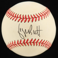 George Brett Signed OAL Baseball (PSA) at PristineAuction.com