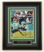 DK Metcalf Signed Seahawks Custom Framed Photo Display (Beckett) at PristineAuction.com