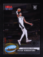 Victor Wembanyama 2023-24 Hoops Premium Stock Attack the Rack #3 RC at PristineAuction.com