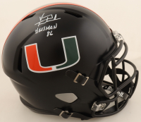 Vinny Testaverde Signed Miami Hurricanes Full Size Speed Helmet Inscribed "Heisman 86" (Schwartz) at PristineAuction.com