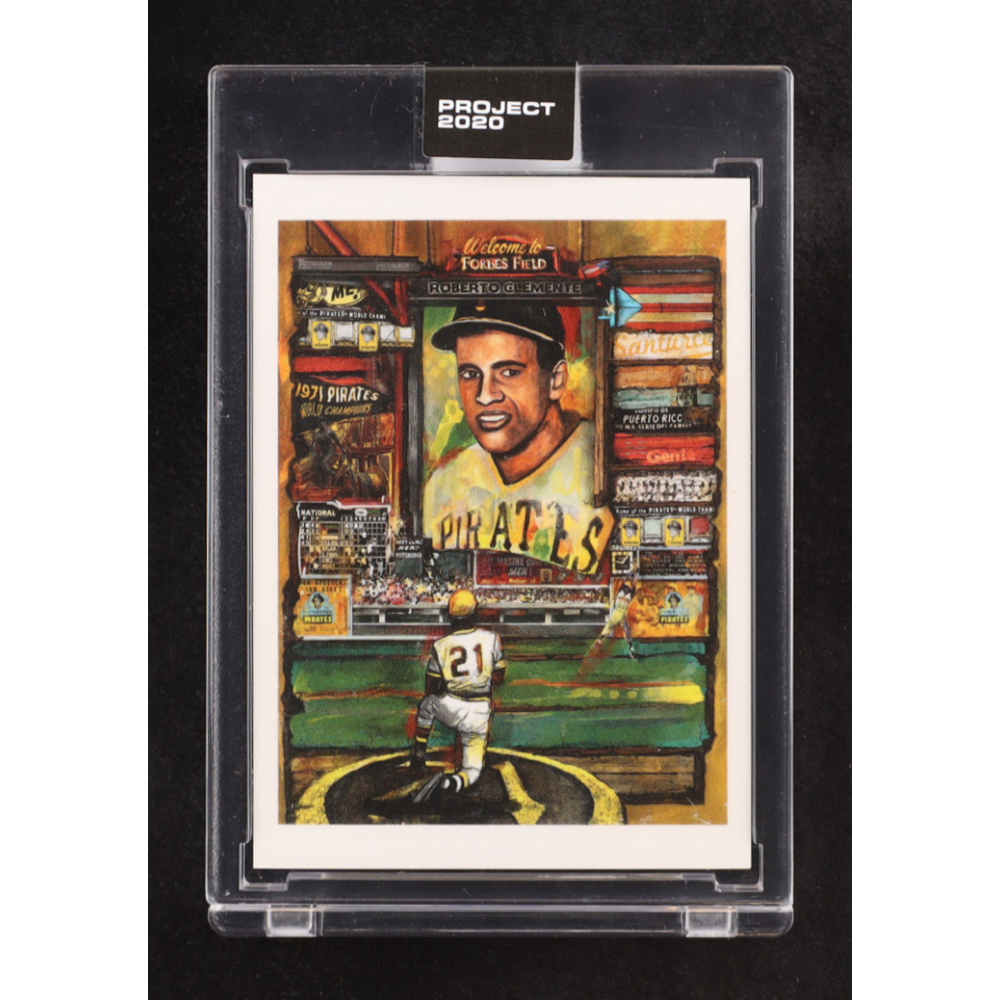 Roberto Clemente 2020 Topps Project 2020 #138 / Andrew Thiele at PristineAuction.com
