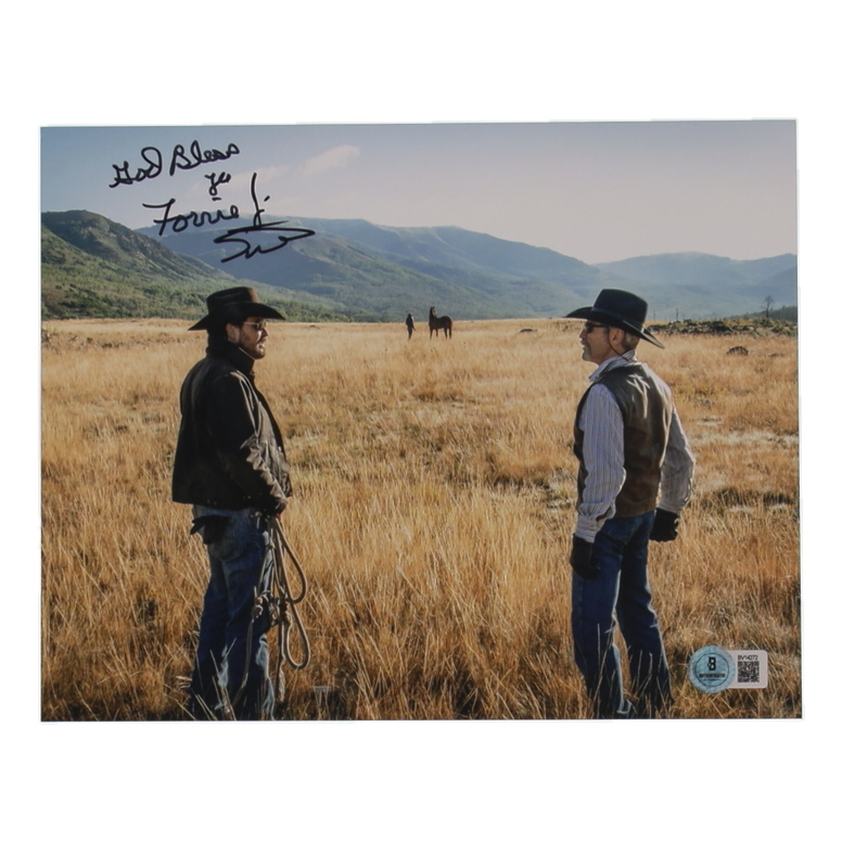 Forrie J. Smith Signed "Yellowstone" 8x10 Photo Inscribed "God Bless" (Beckett) at PristineAuction.com Forrie J. Smith Signed "Yellowstone" 8x10 Photo Inscribed "God Bless" (Beckett) at PristineAuction.com