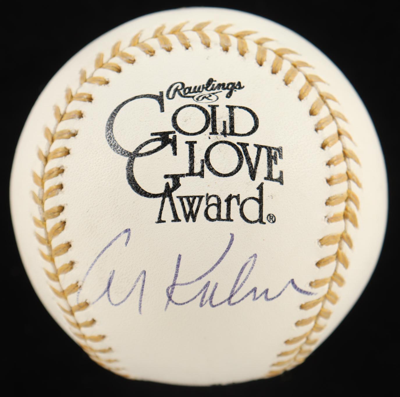Al Kaline Signed Golden Glove Award Baseball (PSA) at PristineAuction.com Al Kaline Signed Golden Glove Award Baseball (PSA) at PristineAuction.com