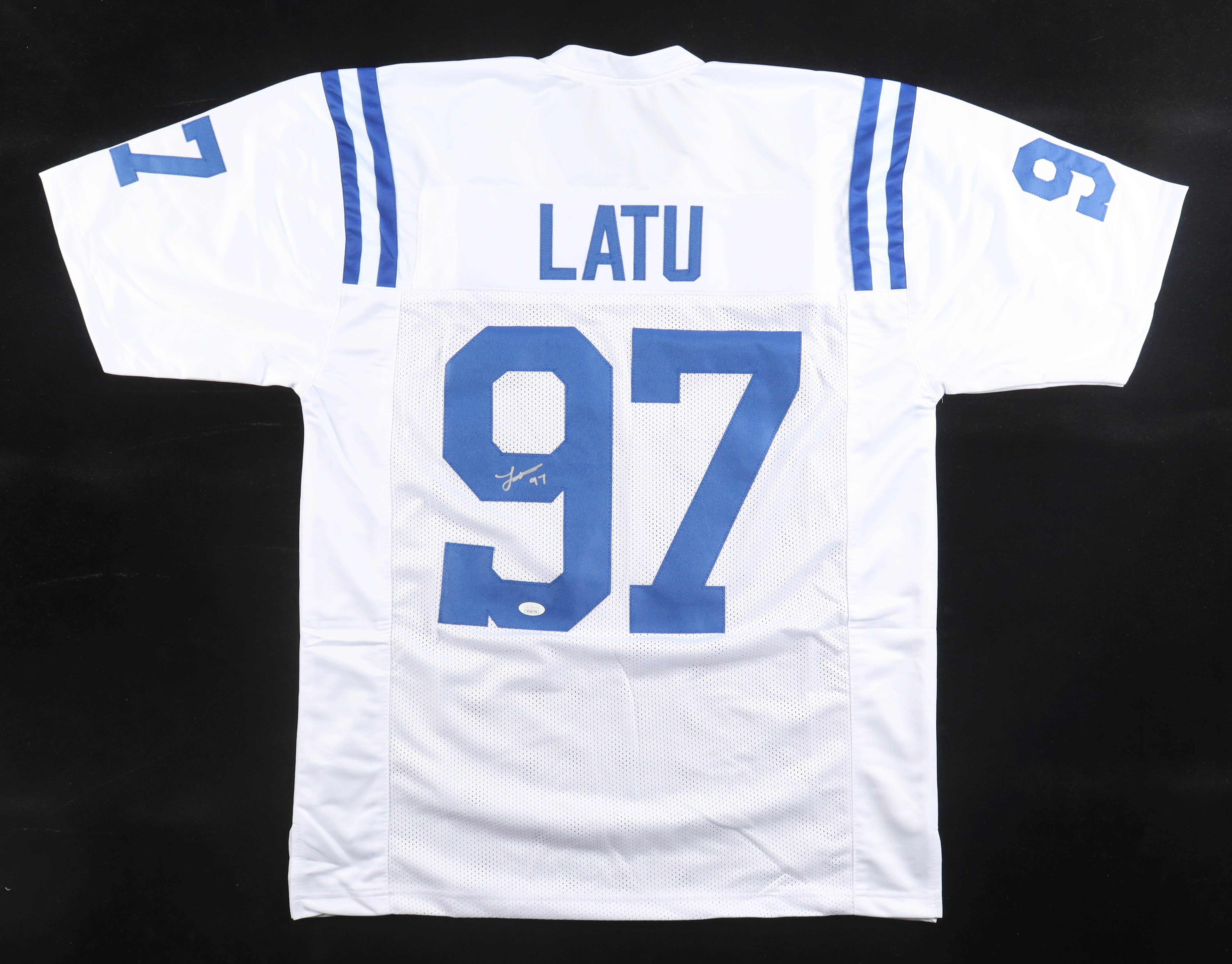 Laiatu Latu Signed Jersey (JSA) at PristineAuction.com Laiatu Latu Signed Jersey (JSA) at PristineAuction.com