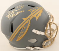 Charlie Ward Signed Florida State Seminoles Full-Size Slate Alternate Speed Helmet Inscribed "93 Heisman" (Schwartz Sports) at PristineAuction.com