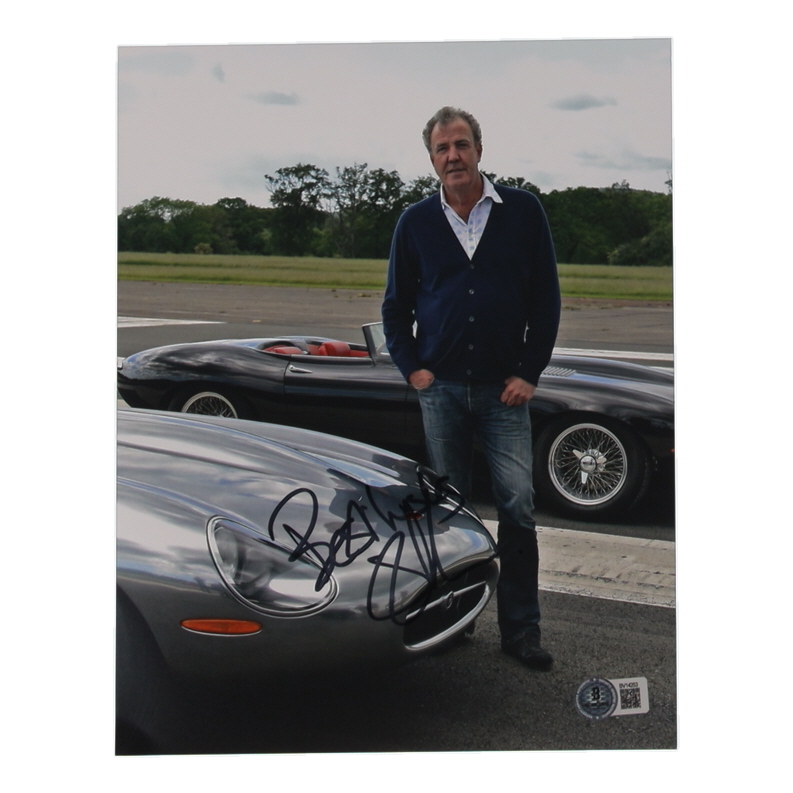 Jeremy Clarkson Signed 8x10 Photo (Beckett) at PristineAuction.com Jeremy Clarkson Signed 8x10 Photo (Beckett) at PristineAuction.com