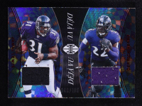 Jamal Lewis / Derrick Henry 2024 Panini Illusions Deja Vu Jerseys Red #11 #043/199 at PristineAuction.com