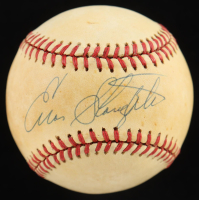 Enos Slaughter Signed ONL Baseball (PSA) at PristineAuction.com