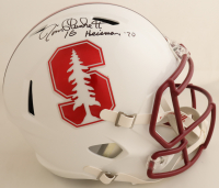 Jim Plunkett Signed Stanford Cardinal Full-Size Speed Helmet Inscribed "Heisman '70" (Schwartz) at PristineAuction.com