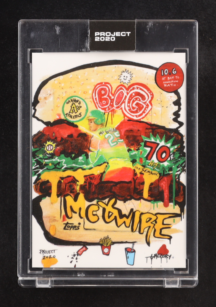 Mark McGwire 2020 Topps Project 2020 #152 / Gregory Siff at PristineAuction.com Mark McGwire 2020 Topps Project 2020 #152 / Gregory Siff at PristineAuction.com