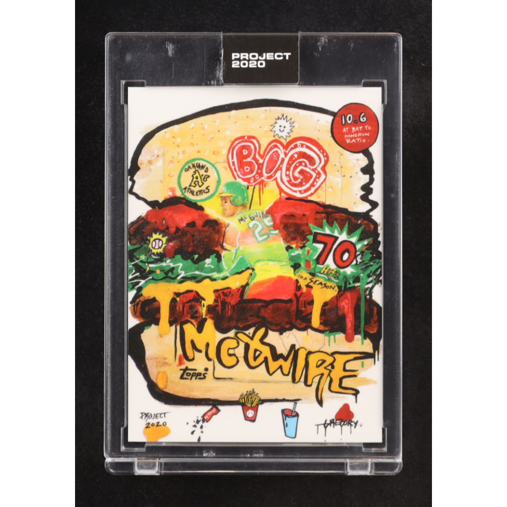 Mark McGwire 2020 Topps Project 2020 #152 / Gregory Siff at PristineAuction.com