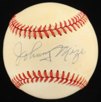 Johnny Mize Signed OAL Baseball (PSA) at PristineAuction.com