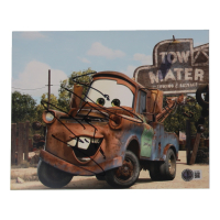 Larry the Cable Guy Signed "Cars" 8x10 Photo (Beckett) at PristineAuction.com