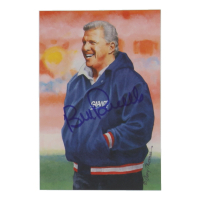 Bill Parcells Signed 2013 LE Giants Pro Football Hall of Fame Art Series Football Card (Beckett) at PristineAuction.com