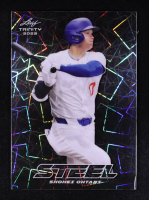 Shohei Ohtani 2023 Leaf Trinity Mega Box Steel Lazer #S70 at PristineAuction.com