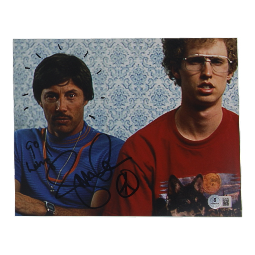 Jon Gries Signed "Napoleon Dynamite" 8x10 Photo Inscribed "Go Long!" (Beckett) at PristineAuction.com Jon Gries Signed "Napoleon Dynamite" 8x10 Photo Inscribed "Go Long!" (Beckett) at PristineAuction.com