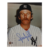 Sparky Lyle Signed Yankees 8x10 Photo (Beckett) at PristineAuction.com