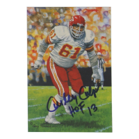 Curley Culp Signed 2013 LE Chiefs Pro Football Hall of Fame Art Series Football Card Inscribed "HOF 13" (Beckett) at PristineAuction.com