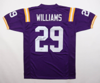 Greedy Williams Signed Jersey (Beckett) at PristineAuction.com