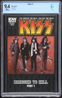 2012 "Kiss" Issue #1 IDW Comic Book (CBCS 9.4) at PristineAuction.com