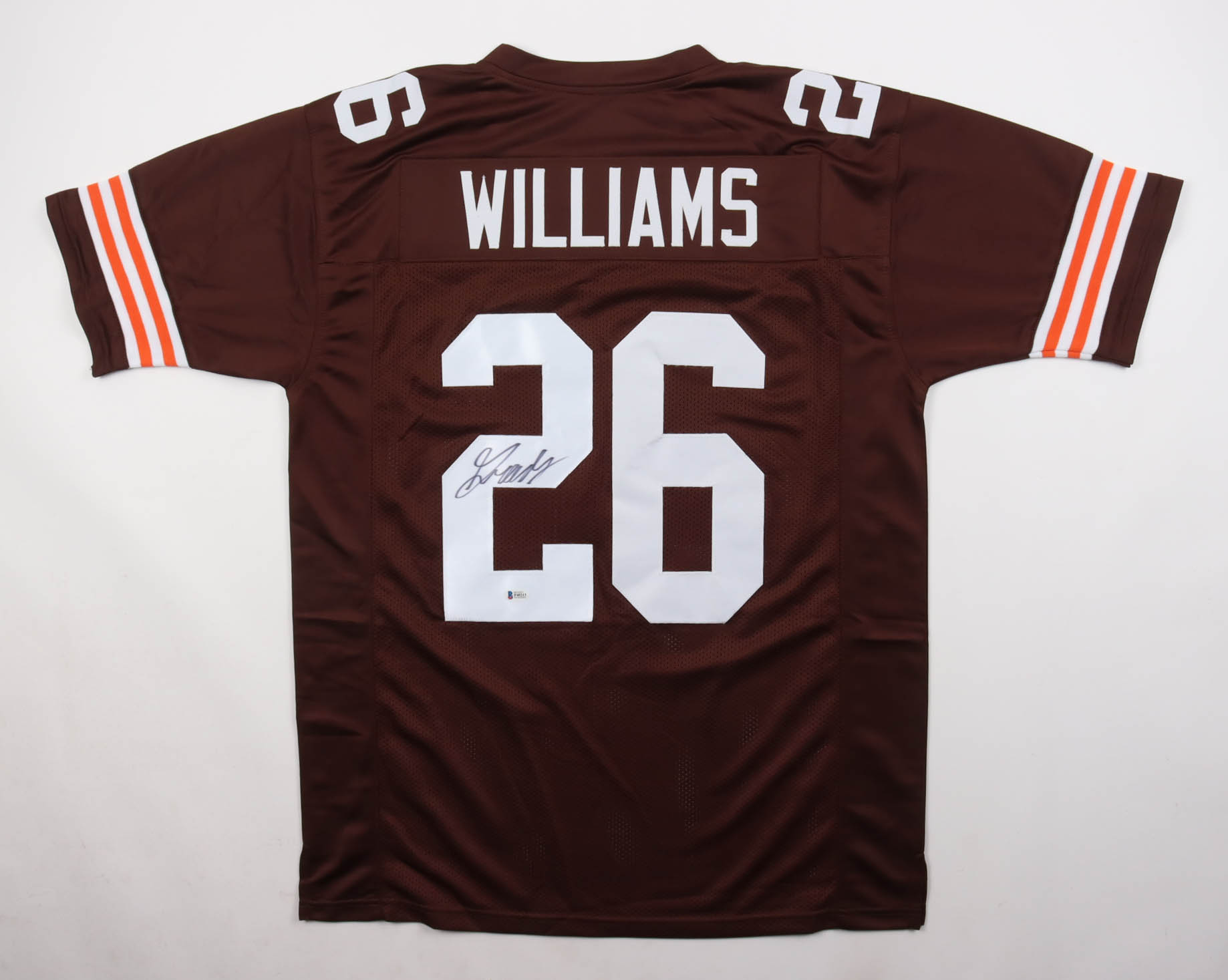 Greedy Williams Signed Jersey (Beckett) at PristineAuction.com Greedy Williams Signed Jersey (Beckett) at PristineAuction.com