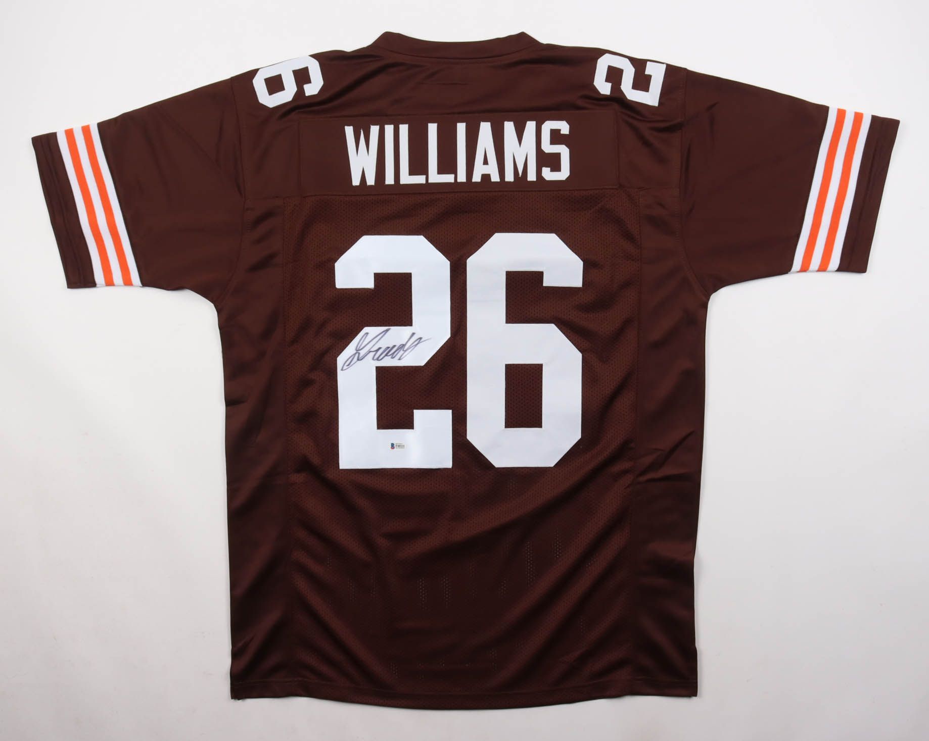 Greedy Williams Signed Jersey (Beckett) at PristineAuction.com Greedy Williams Signed Jersey (Beckett) at PristineAuction.com