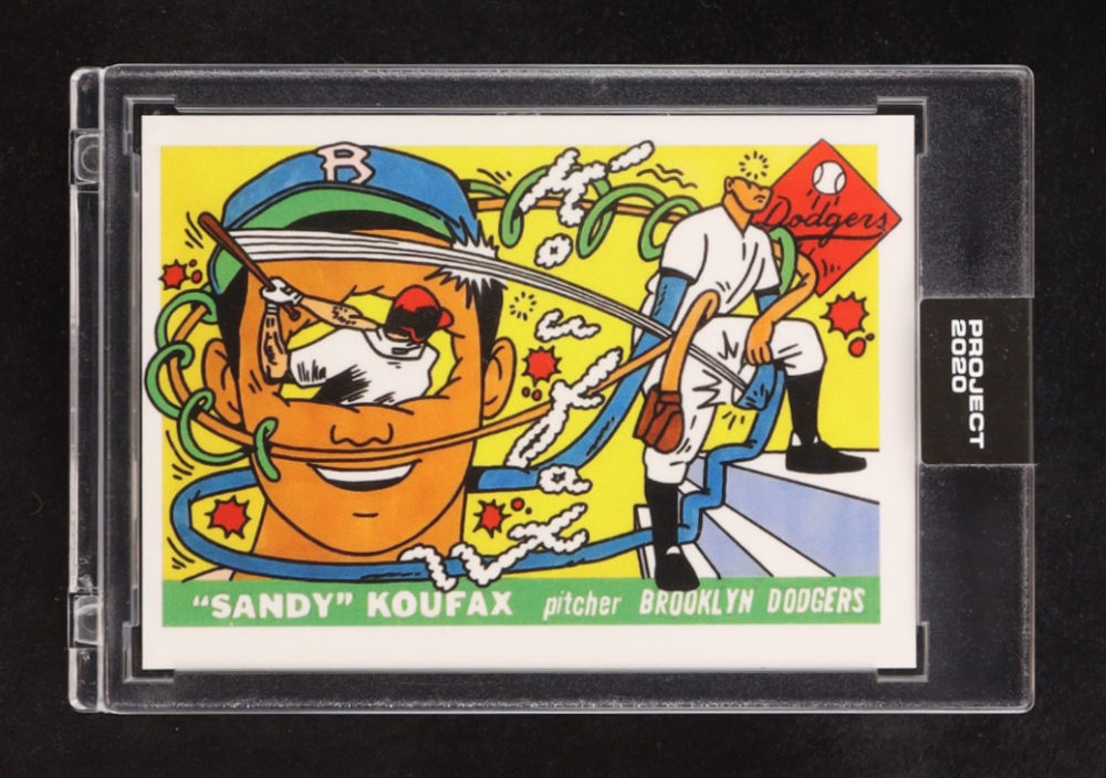 Sandy Koufax 2020 Topps Project 2020 #145 / Ermsy