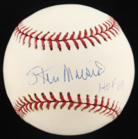 Stan Musial Signed OML Baseball Inscribed "HOF 69" (PSA) at PristineAuction.com