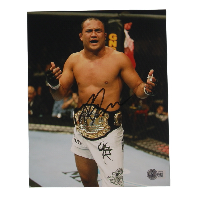 BJ Penn Signed UFC 8x10 Photo (Beckett) at PristineAuction.com BJ Penn Signed UFC 8x10 Photo (Beckett) at PristineAuction.com