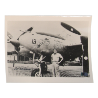 Robert DeHaven Signed WWII 8x10 Photo (AIV) at PristineAuction.com