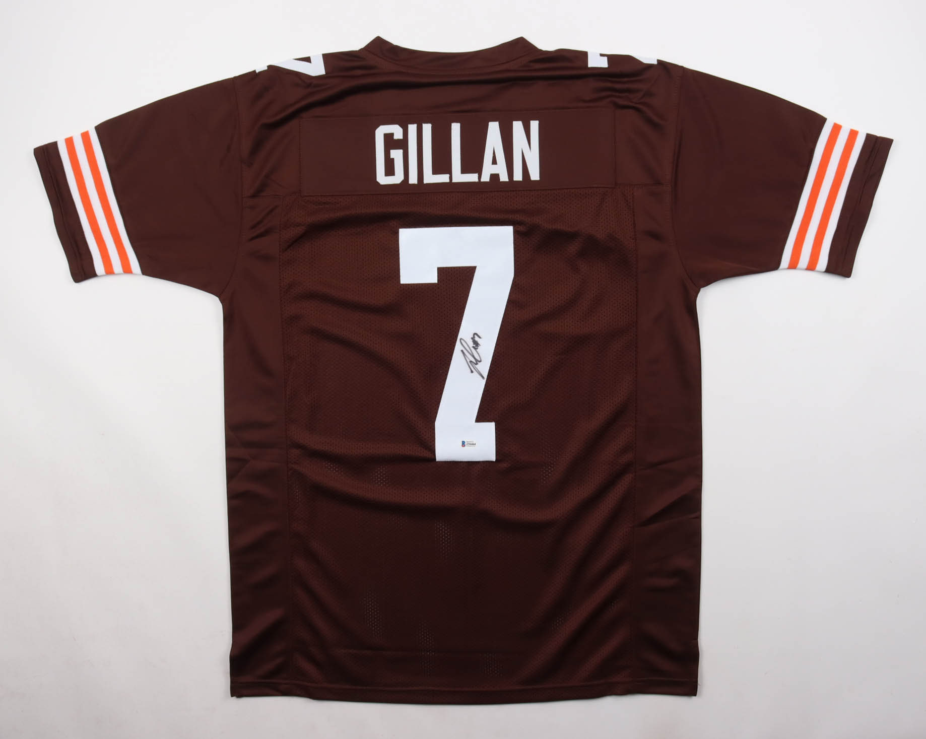 Jamie Gillan Signed Jersey (Beckett) at PristineAuction.com Jamie Gillan Signed Jersey (Beckett) at PristineAuction.com