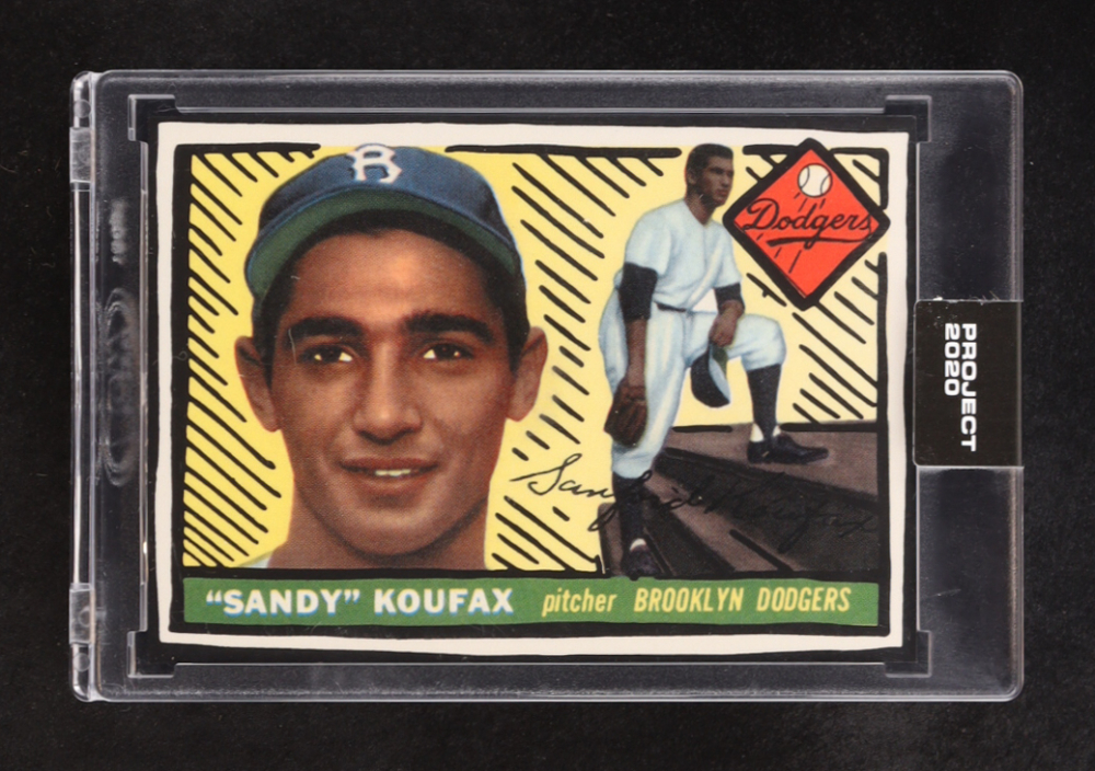 Sandy Koufax 2020 Topps Project 2020 #125 / Joshua Vides