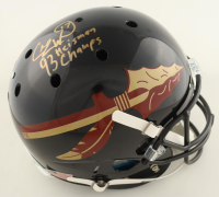 Charlie Ward Signed Florida State Seminoles Full-Size Helmet Inscribed "93 Heisman Champs" (PSA) at PristineAuction.com