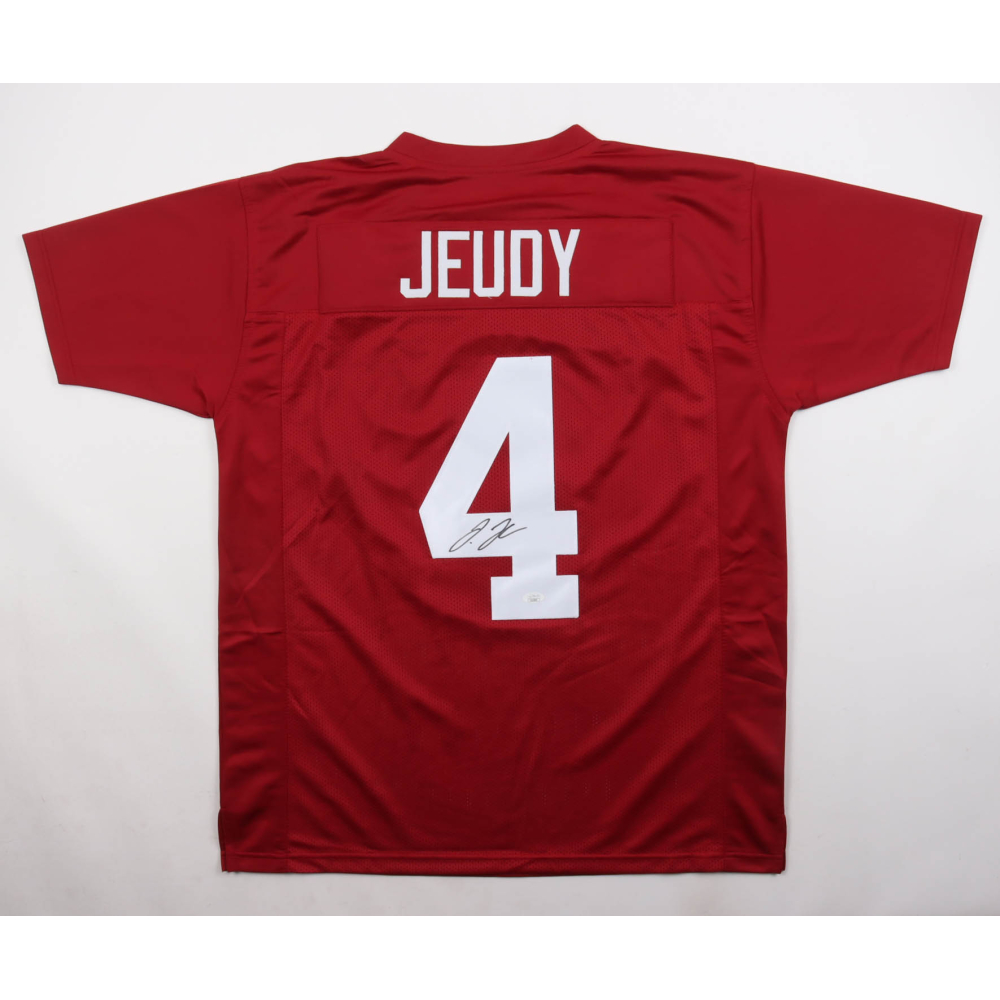 Jerry Jeudy Signed Jersey (JSA) at PristineAuction.com