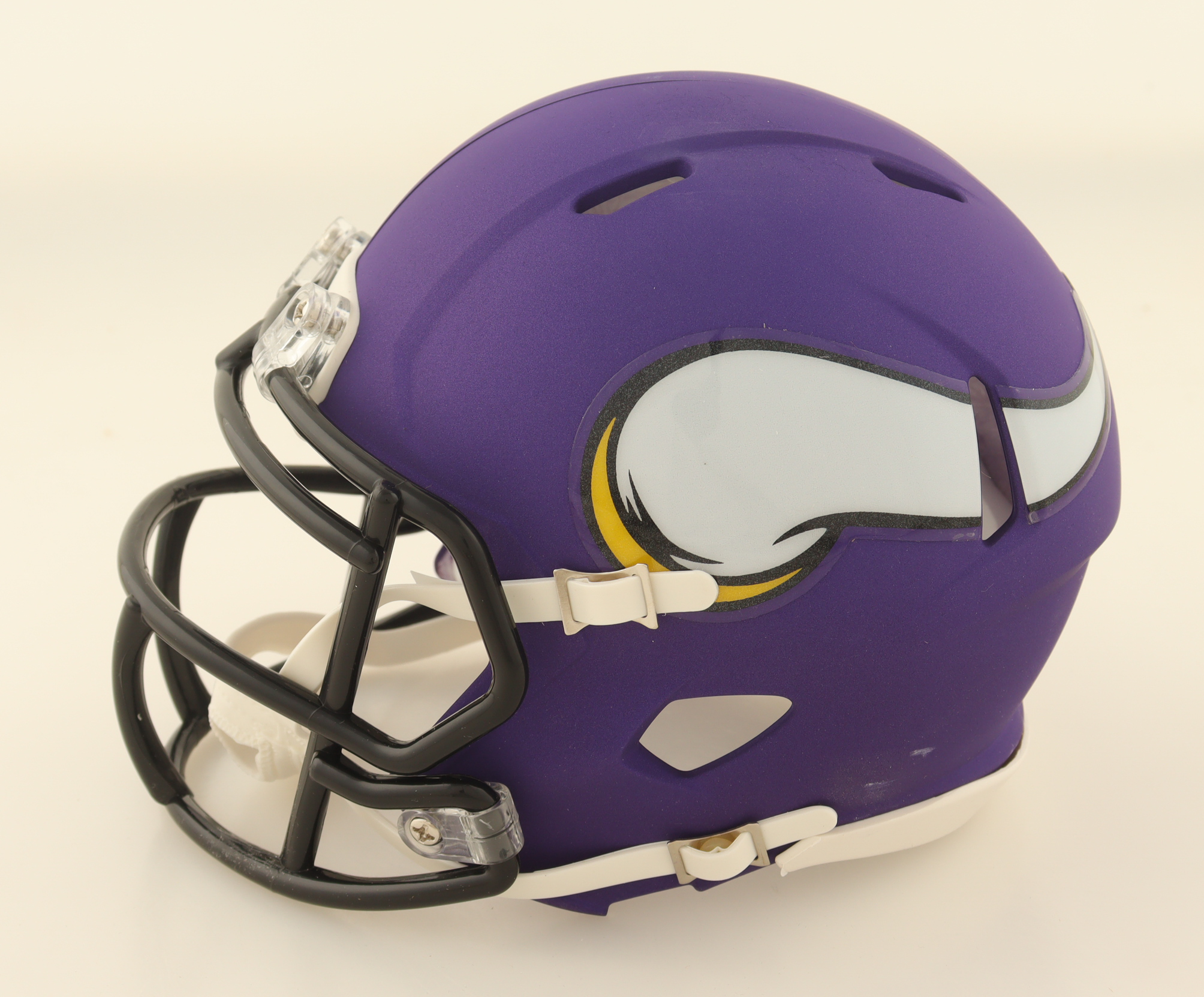 Adrian Peterson Signed Vikings Speed Mini Helmet (Beckett) at PristineAuction.com Adrian Peterson Signed Vikings Speed Mini Helmet (Beckett) at PristineAuction.com