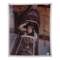 Don Blakeslee Signed WWII 8x10 Photo (AIV) at PristineAuction.com